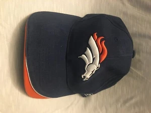 REDUCED NFL Denver Broncos Blue Adult Cap; Pierced Earrings; Orange Drink Tumble - Picture 1 of 12