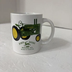 John Deere Licensed Coffee Mug Cup Model A Tractor Holds 10oz Ceramic Moline,Ill - Picture 1 of 6