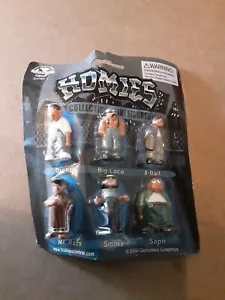 Sealed 2000 LOGOTEL Series 1 HOMIES Mini Figures big loco sapo raza droopy +++ - Picture 1 of 7