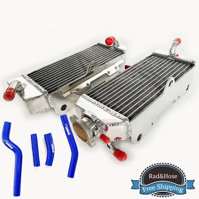 Radiator+Blue Hose for YAMAHA YZ450F 2003-2005 2004/WR450F WR450 F 2003-2006 03 Foto 1 de 4