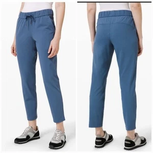 Lululemon On The Fly Ankle Hose Gr. 2 Luxtreme Yoga Training Taschen Tintenblau - Bild 1 von 12