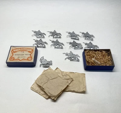 Ernst Heinrichsen Lead Toy Soldiers Byzantine Horseman Flats Unpainted - Image 1 of 4