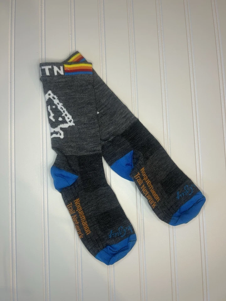 Calcetines Calcetín Guy Noquemanon Trail Network Ciclismo Atlético 6 pulgadas Talla S-M Foto 1 de 4