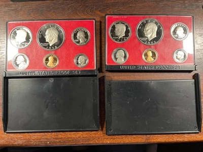 Lot of two 1978 S PROOF Sets in Original Box US Mint with COA (two 6 Coin Sets) - Image 1 of 4