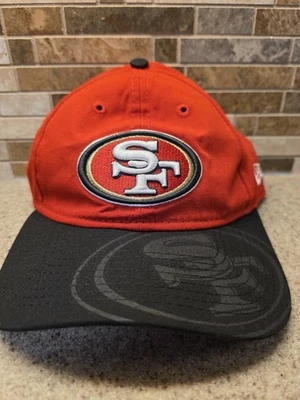 Gorra de béisbol de los San Francisco 49ers NFL - roja y negra - logotipo bordado Foto 1 de 4