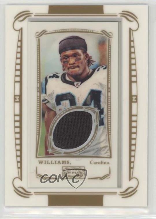 2009 Topps Mayo Framed Mini Jersey Relics DeAngelo Williams #MR-DW1 - Image 1 of 1