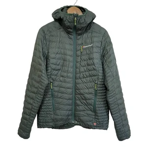 Montane Pertex Quantum Primaloft Lightweight Hooded Puffer Jacket Green Small - Bild 1 von 16