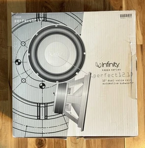 Infinity Kappa Perfect 12.1D 12” Dual-Voice Coil Automotive Subwoofer 4 OHM NEW - Picture 1 of 15