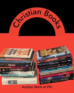 20 Lot Christian Religious Books Bibles Devotionals Inspiration Faith HC PB - Picture 1 of 3