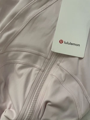 Chaqueta para mujer Lululemon Define Luon larga cremallera completa, rosa atlético, talla 4 Foto 1 de 4