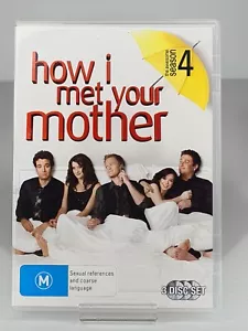 How I Met Your Mother : Season 4 DVD Cobie Smulders Josh Radnor Jason Siegel Nei - Picture 1 of 2