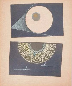 Max ERNST : Oiseau géométrique, Lithographie originale - Picture 1 of 5