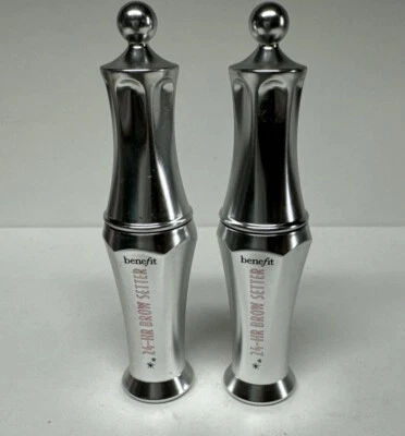 2 x Benefit 24-HR Brow Setter Invisible Shaping & Setting Gel travel 3.5ml each - Image 1 of 3