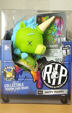 RIP Rainbows In Pieces Happy Trappy #002 Series 1 Zombie Unicorn w/ Trading Card