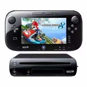 Nintendo Wii U Console 32GB Mario Kart 8 BUNDLE SET Game System WiiU - Picture 1 of 5