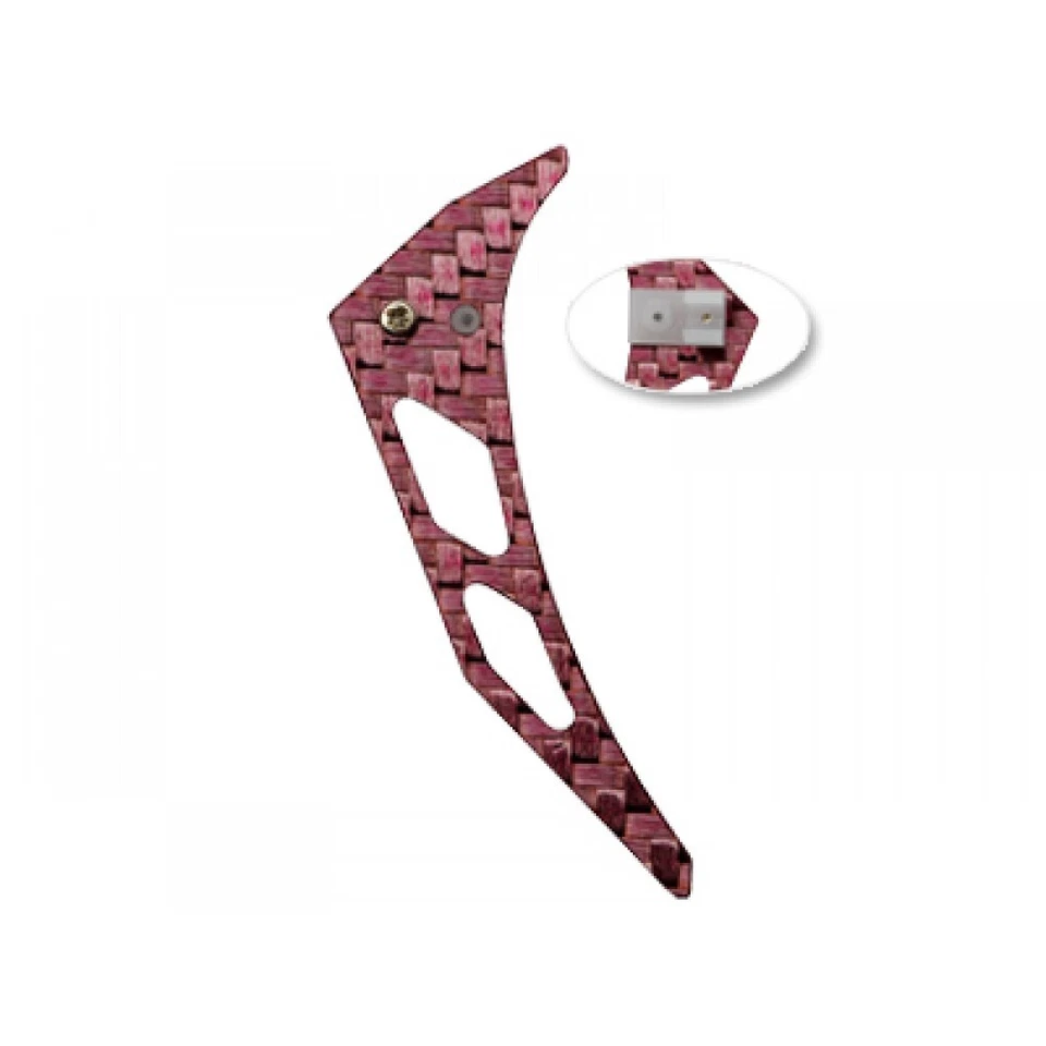 Juego de aletas verticales de fibra de carbono Microheli (PÚRPURA) - MCPXBL Foto 1 de 1