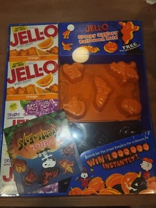 Jello Brand Creepy Jigglers Halloween Mold Bonus Pack Edizione Vintage Snoopy - Foto 1 di 5