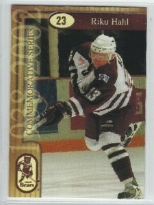 Riku Hahl 2001-02 Hershey Bears (AHL) 