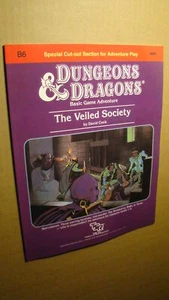 MODULE B6 - THE VEILED SOCIETY *NEW VF/NM 9.0 NEW* DUNGEONS DRAGONS - Picture 1 of 8