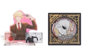 Moriarty the Patriot William James Moriart Birthday Acrylic Stand Badge Set New - Picture 1 of 4
