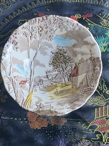 Sunday Morning Cereal Bowl By W.H. Grindley Tunstall England - Picture 1 of 5