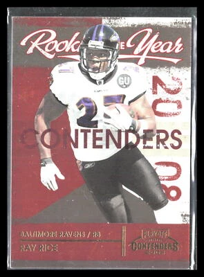 Ray Rice 2008 Playoff Contenders #27    ROY Contenders Baltimore Ravens - Image 1 of 2