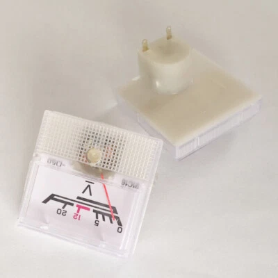 12V DC/AC Analog Voltage Panel Meter Voltmeter Guage 0-20V 1PCS - Image 1 of 4