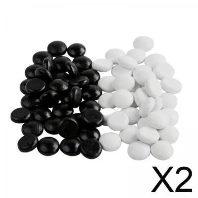 2X 70x Go-Spielsteine für Strategie-Brettspiele. Klassisches - Bild 1 von 4