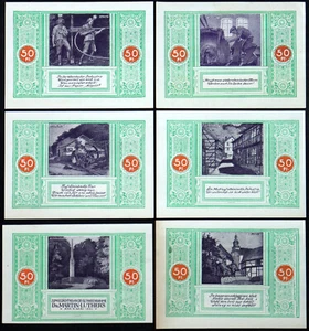 STEINBACH 1922 Complete Series German Notgeld - Picture 1 of 2