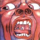 King Crimson ~ autocollant vinyle 3 pouces ~ Court Of The Crimson King ~ épitaphe Fripp 