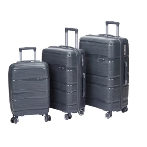 Hard Shell KaiTak Suitcase Set Trolley Case Travel Spinner 4 Wheel Cabin Luggage - Picture 1 of 18