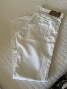 Denim & Supply Ralph Lauren Polo Jeans Slim Fit Mens 34x34 White Denim - Picture 1 of 6