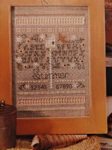 SUMMER BIRDHOUSE SAMPLER CROSS STITCH SPECIALTY STITCHES CHART FROM MAGAZINE - Picture 1 of 4