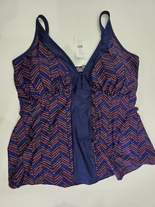 AUTOGRAPH TANKINI SWIM TOP SIZE 26 BNWT - Picture 1 of 6