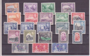 Cyprus 1938-44, 164-166 Mint Very Very Light Hinged Set - Picture 1 of 1