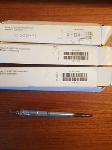 3 x Glow Plug for VAUXHALL OPEL:VECTRA B,VECTRA Estate,VECTRA Saloon, 95508491 - Picture 1 of 1