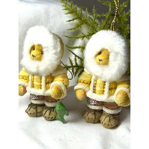 Enesco Eskimo Bears Dated 2000 P Hillman #534161 Ornament - Picture 1 of 4