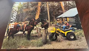 VINTAGE YAMAHA TRI MOTO 200 ATV 3 WHEELER SALES BROCHURE 4 PAGES - Picture 1 of 3