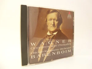 Wagner: Overtures and Preludes w/ Chicago Symphony Orchestra Barenboim CD - Picture 1 of 4