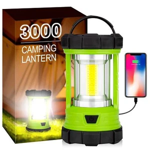 Camping Lantern 3000LM LED Rechargeable Battery Operated High Brightness - Picture 1 of 7