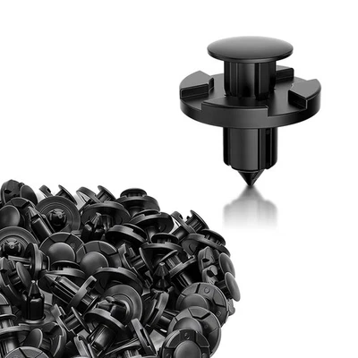 Sujetadores de remache de plástico de 100x 8 mm de diámetro para Nissan NV1500 NV200 NX Foto 1 de 4