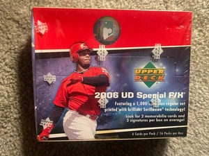 2006 UD  Upper Deck Baseball Special F/X Hobby FACTORY SEALED Box Griffey Jr FT - Picture 1 of 2