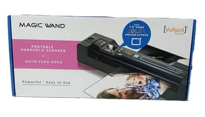 VuPoint Solutions Magic Wand Portable scanner & Auto Feed Dock PDSDK-ST470-VP - Image 1 of 4