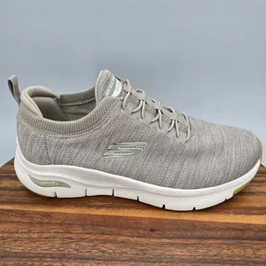 Zapatos deportivos Skechers Arch Fit para hombre 9.5 4E ancho topo sin cordones para caminar - Imagen 1 de 8