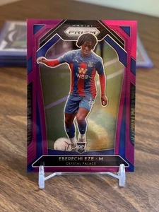 Eberechi Eze 2020-21 Panini Prizm Premier League EPL #63 Purple /99 Rookie RC - Picture 1 of 2