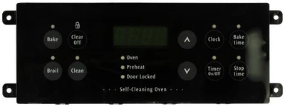 Electrolux Oven 316207511 Electronic Clock Timer, Black Overlay - Image 1 of 2