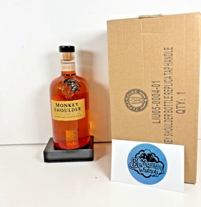 Monkey Shoulder Batch 27 Smooth and Rich Blended Malt Scotch Whisk Tap Handle - Picture 1 of 14