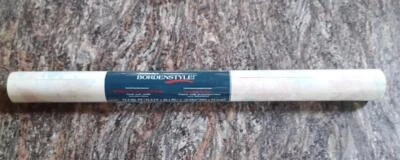 Borden Home Vinyl Wallpaper Covering Cream Peach Green Pastel WR3005 NEW - Image 1 of 4