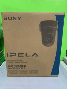 Sony SNC-RX530N/B PTZ Network Camera (Black) 18X Zoom 360 Deg N/W Ptz Cam New - Picture 1 of 9
