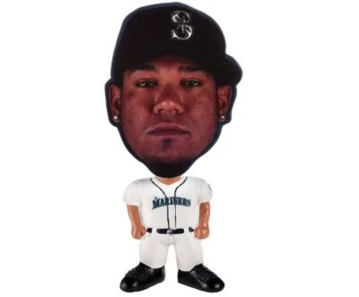 Forever Collectibles MLB Flathletes Seattle Mariners Felix Hernandez Flathead - Image 1 of 4